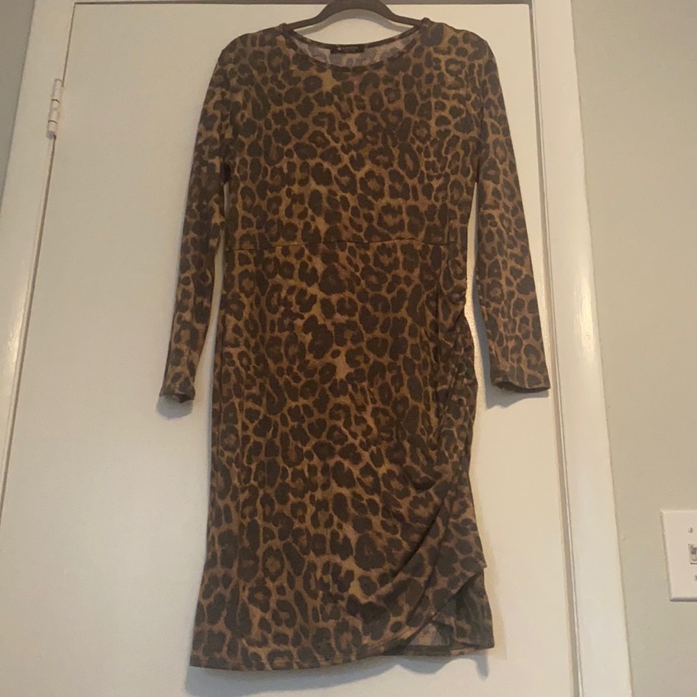 Cheetah Print Dress